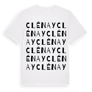 Clénay ordlek t-shirt – ekologisk bomull t-shirt från Pinshirt