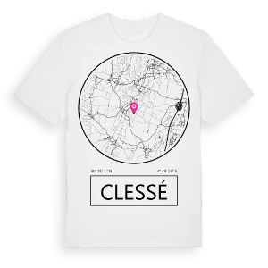 Clessé t-shirt – ekologisk bomull t-shirt från Pinshirt