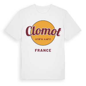 Clomot cirkel t-shirt – ekologisk bomull t-shirt från Pinshirt