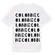 Colonne ordlek t-shirt
