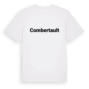 Combertault fetstil t-shirt – ekologisk bomull t-shirt från Pinshirt