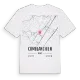 Comblanchien karta t-shirt