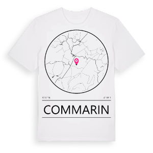 Commarin t-shirt – ekologisk bomull t-shirt från Pinshirt