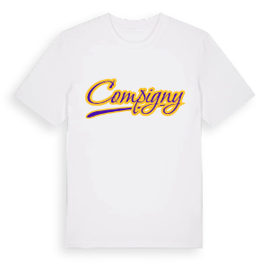 Compigny baseball t-shirt – ekologisk bomull t-shirt från Pinshirt