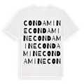 Condamine ordlek t-shirt