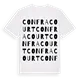 Confracourt ordlek t-shirt