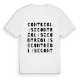 Contréglise ordlek t-shirt