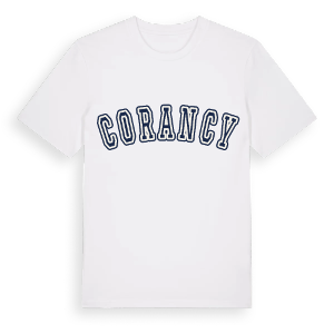 Corancy college t-shirt – ekologisk bomull t-shirt från Pinshirt