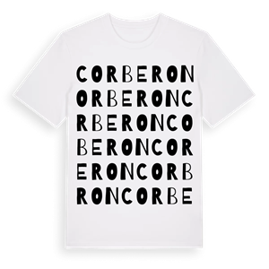 Corberon ordlek t-shirt – ekologisk bomull t-shirt från Pinshirt