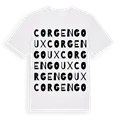 Corgengoux ordlek t-shirt