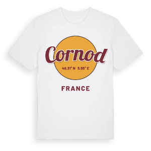 Cornod cirkel t-shirt – ekologisk bomull t-shirt från Pinshirt