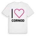 Jag älskar Cornod t-shirt stort tryck