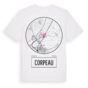 Corpeau t-shirt – ekologisk bomull t-shirt från Pinshirt