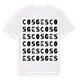 Cosges ordlek t-shirt