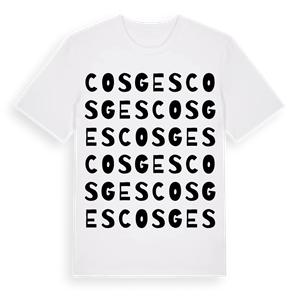 Cosges ordlek t-shirt – ekologisk bomull t-shirt från Pinshirt