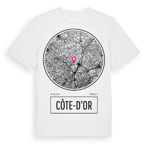 Côte-d'Or t-shirt – ekologisk bomull t-shirt från Pinshirt