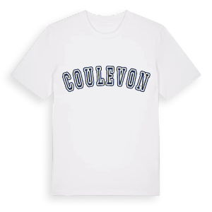 Coulevon college t-shirt – ekologisk bomull t-shirt från Pinshirt
