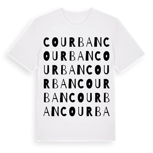 Courban ordlek t-shirt – ekologisk bomull t-shirt från Pinshirt