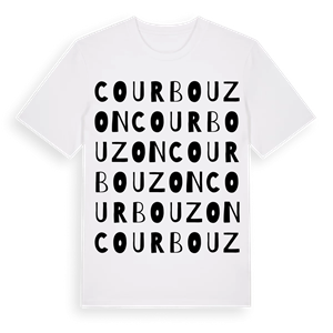 Courbouzon ordlek t-shirt – ekologisk bomull t-shirt från Pinshirt
