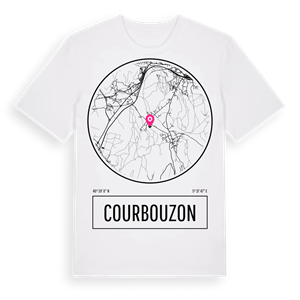 Courbouzon t-shirt – ekologisk bomull t-shirt från Pinshirt