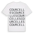 Courcelles ordlek t-shirt