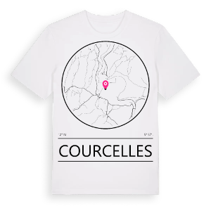 Courcelles t-shirt – ekologisk bomull t-shirt från Pinshirt