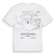 Courcelles-lès-Montbéliard karta t-shirt