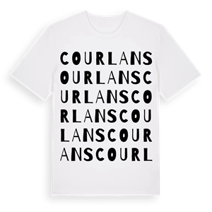Courlans ordlek t-shirt – ekologisk bomull t-shirt från Pinshirt