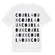 Courlaoux ordlek t-shirt