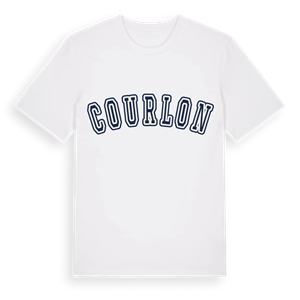 Courlon college t-shirt – ekologisk bomull t-shirt från Pinshirt
