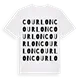 Courlon ordlek t-shirt