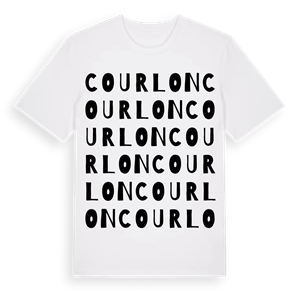 Courlon ordlek t-shirt – ekologisk bomull t-shirt från Pinshirt