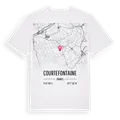 Courtefontaine karta t-shirt