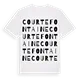 Courtefontaine ordlek t-shirt