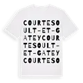 Courtesoult-et-Gatey ordlek t-shirt