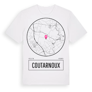 Coutarnoux t-shirt – ekologisk bomull t-shirt från Pinshirt