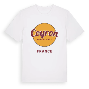 Coyron cirkel t-shirt – ekologisk bomull t-shirt från Pinshirt