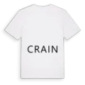 Jag älskar Crain t-shirt stort tryck