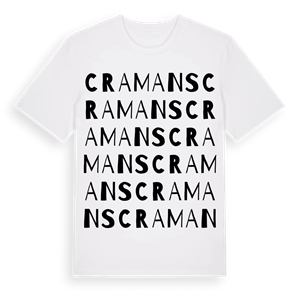 Cramans ordlek t-shirt – ekologisk bomull t-shirt från Pinshirt