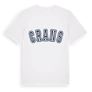 Crans college t-shirt – ekologisk bomull t-shirt från Pinshirt