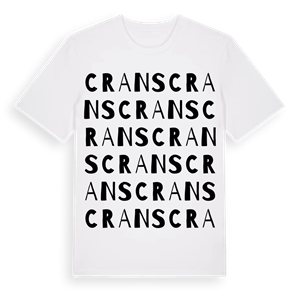Crans ordlek t-shirt – ekologisk bomull t-shirt från Pinshirt