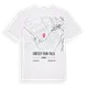 Crécey-sur-Tille karta t-shirt