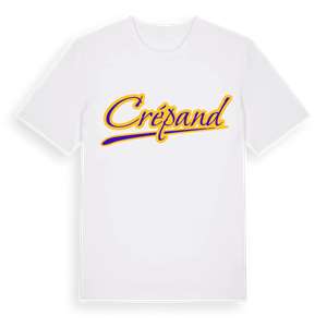 Crépand baseball t-shirt – ekologisk bomull t-shirt från Pinshirt