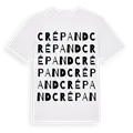 Crépand ordlek t-shirt