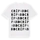 Crépand ordlek t-shirt