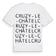 Cruzy-le-Châtel ordlek t-shirt