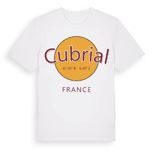 Cubrial cirkel t-shirt – ekologisk bomull t-shirt från Pinshirt
