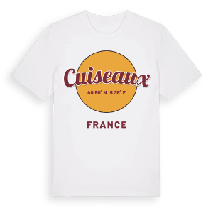 Cuiseaux cirkel t-shirt – ekologisk bomull t-shirt från Pinshirt