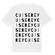 Cuiserey ordlek t-shirt