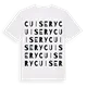 Cuisery ordlek t-shirt